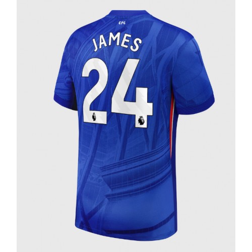 Chelsea Reece James #24 Prima Maglia 2025-26 Manica Corta Chelsea Reece James #24 Prima Maglia 2025-26 Manica Corta